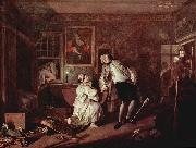 William Hogarth The murder of the count oil painting artist